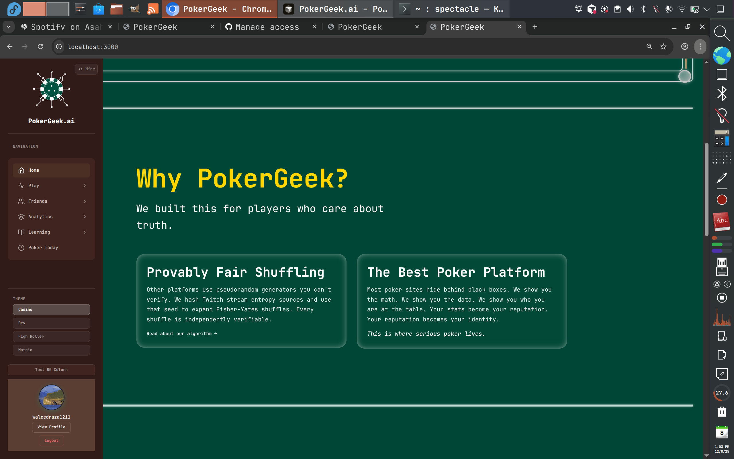 PokerGeek Screenshot